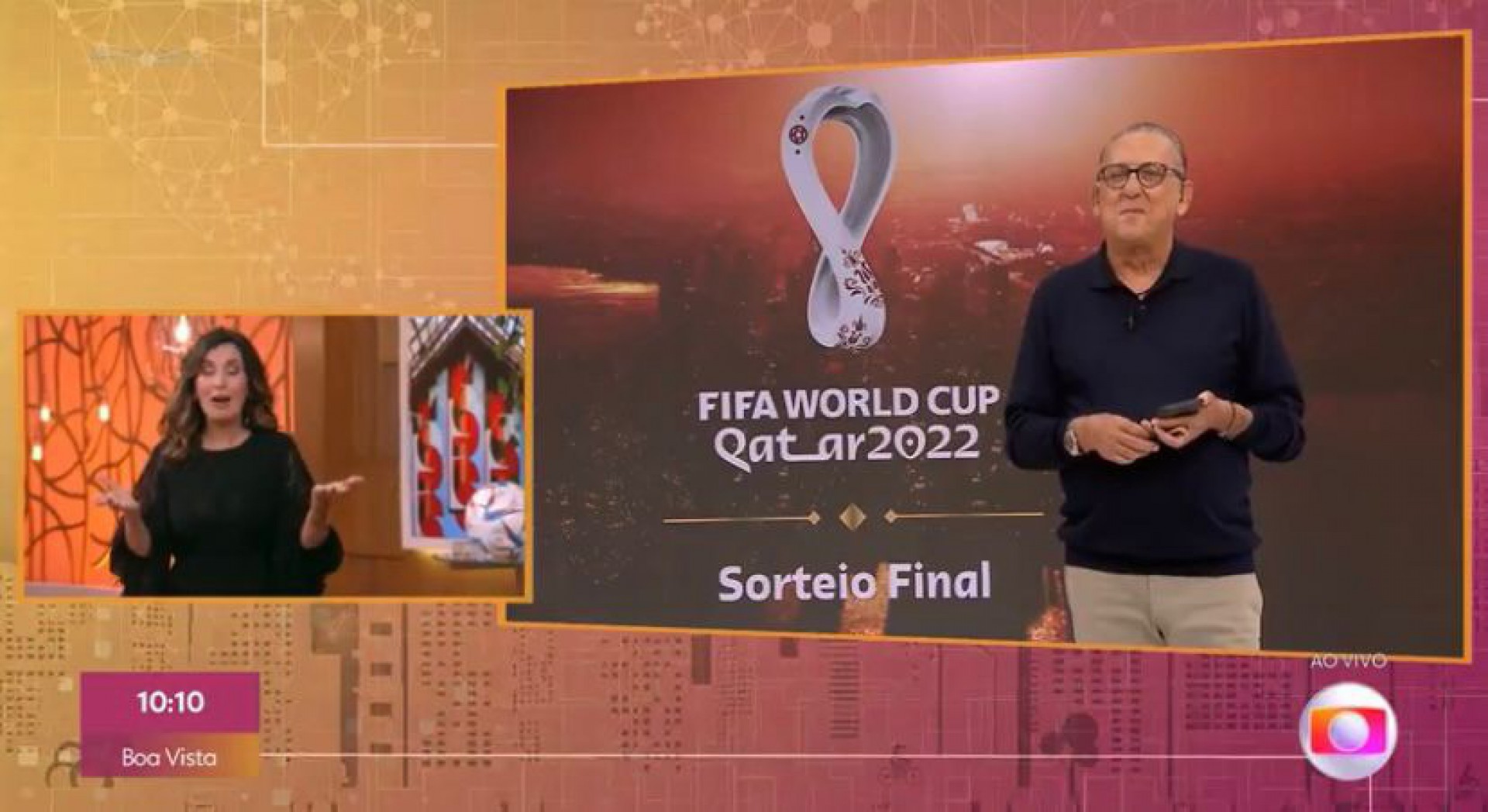 Galvão Bueno participou do programa 'Encontro' - Reprodução