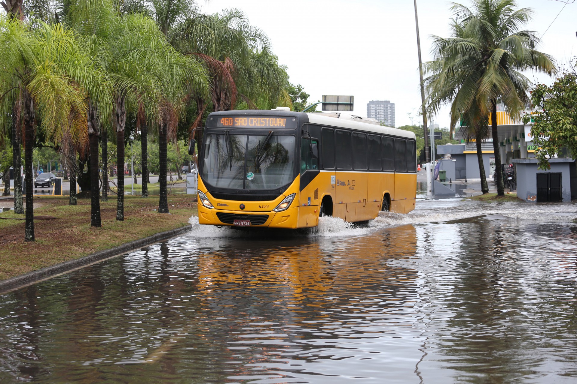 Chuva castigou o Rio de Janeiro e deixou vários pontos alagados - Cleber Mendes/Agência O Dia