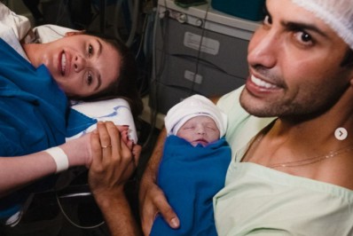 Nasce Ayla, filha de Bárbara Evans e Gustavo Theodoro; veja as fotos!