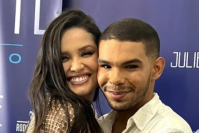 Vyni e Juliette se encontram em show e posam abraçadinhos: 'É sobre ser cacto'