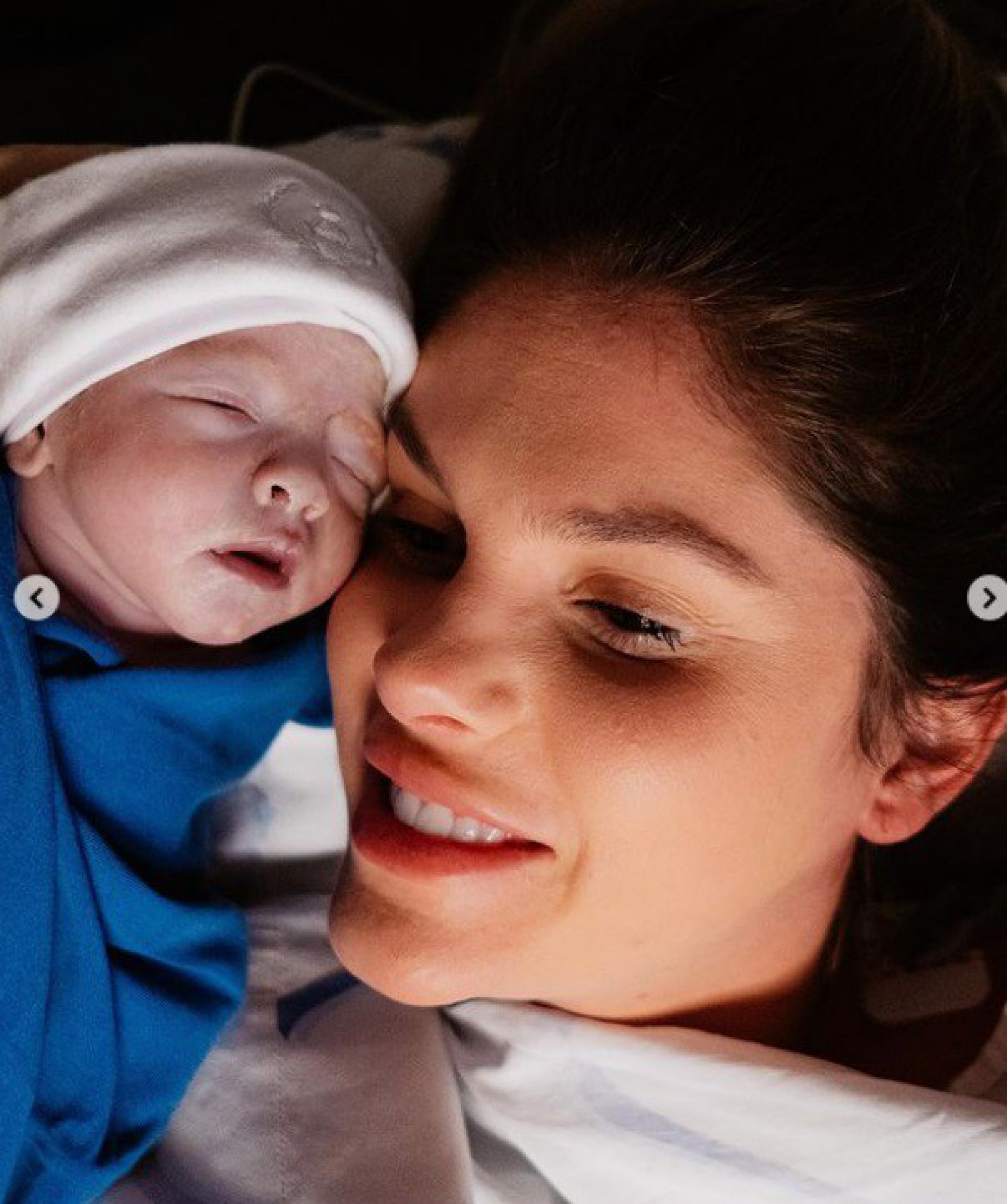 Nasce Ayla, filha de Bárbara Evans e Gustavo Theodoro - reprodução do instagram