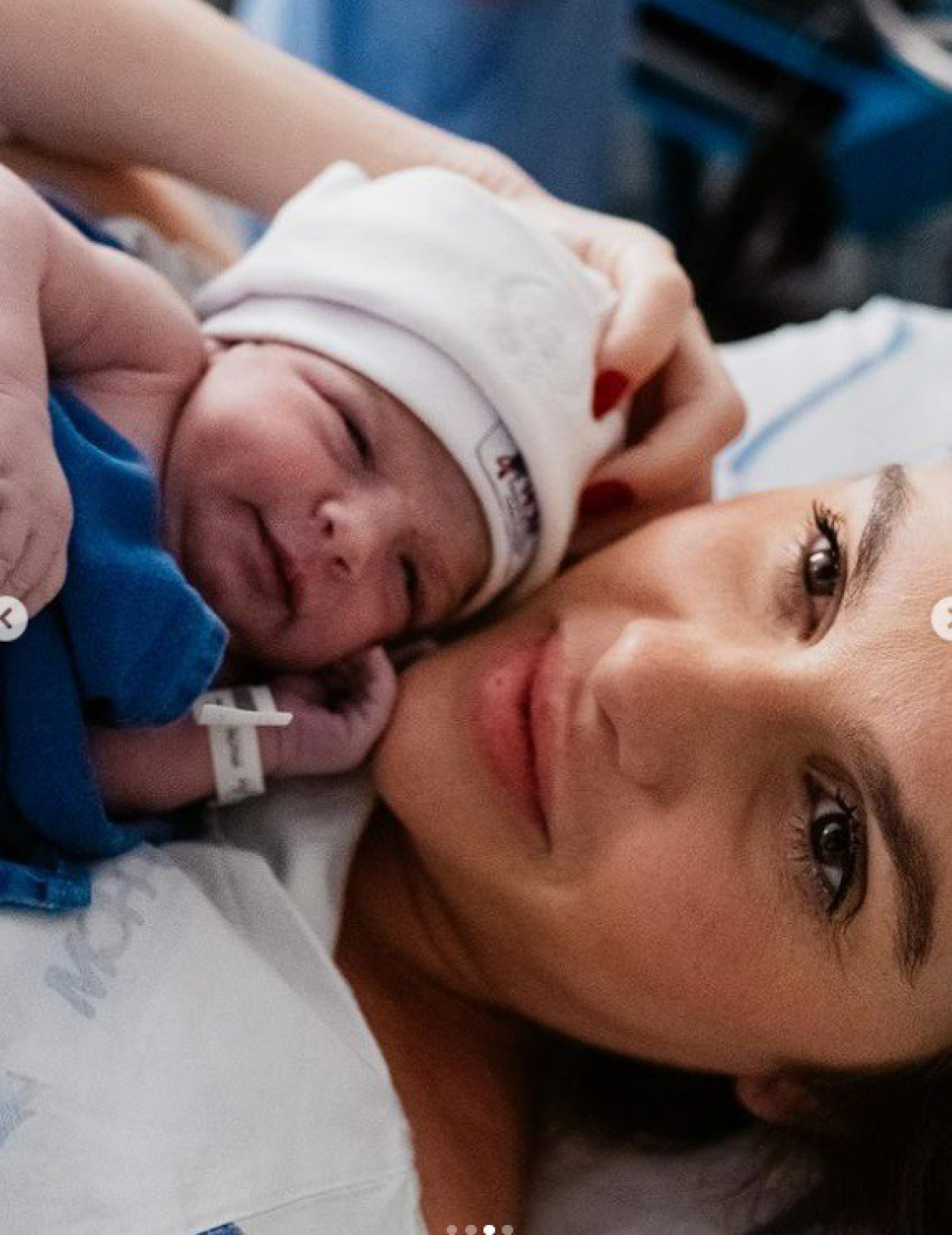 Nasce Ayla, filha de Bárbara Evans e Gustavo Theodoro - reprodução do instagram