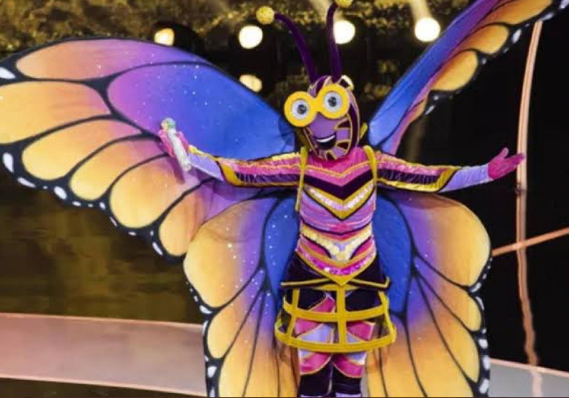 Thaeme é desmascarada no 'The Masked Singer' - Reprodução/Gshow