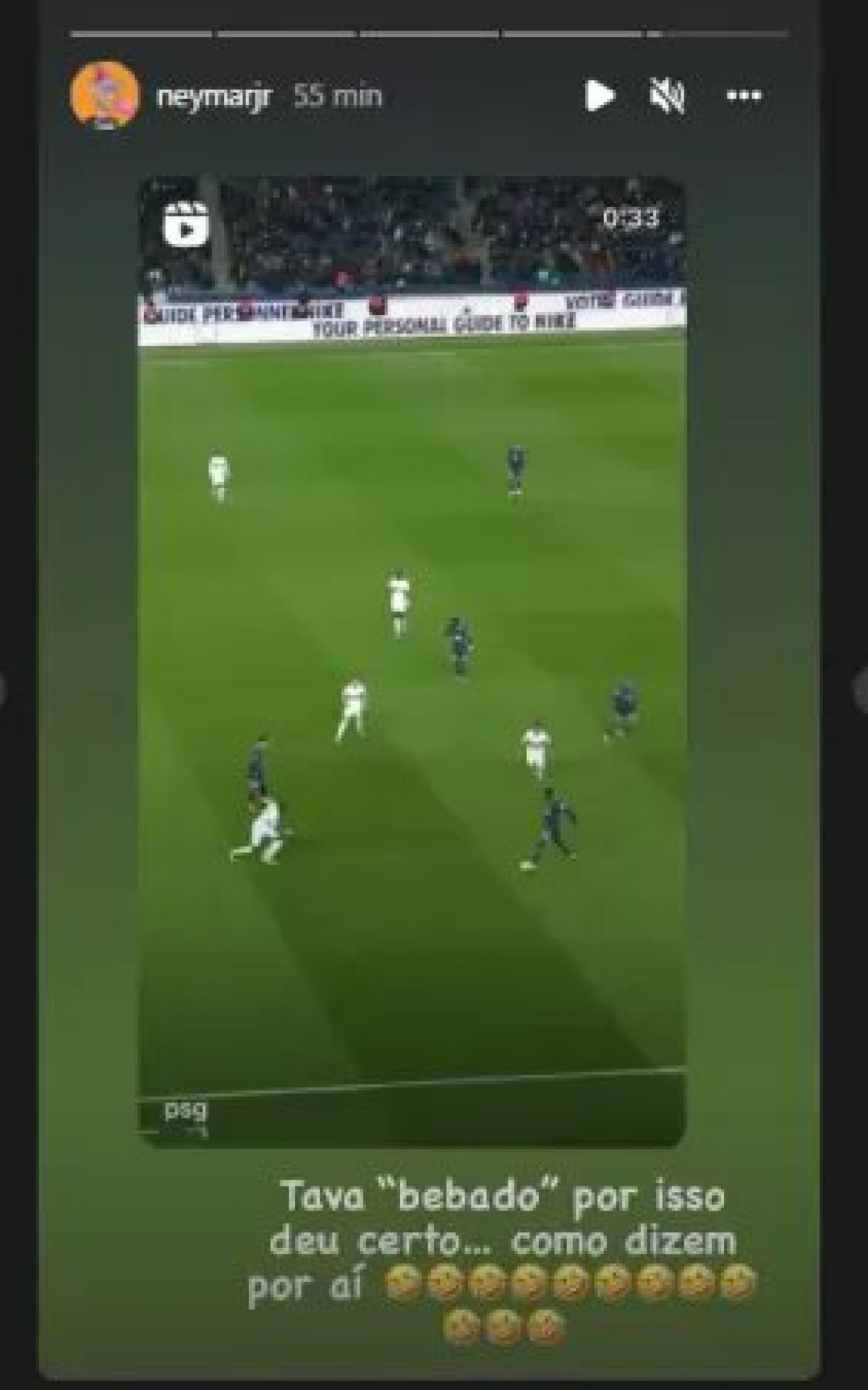 Neymar compartilha seu &uacute;ltimo gol e ironiza fala de jornalista franc&ecirc;s