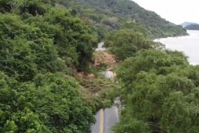 Polícia Rodoviária Federal atualiza situação da Rodovia Rio-Santos