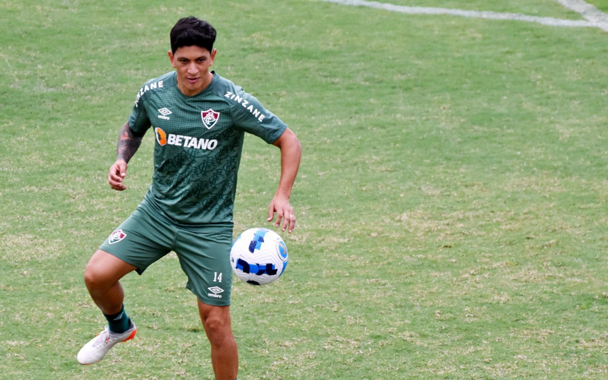 Treino do Fluminense 05/04/2022
Rio de Janeiro, RJ - Brasil - 05/04/2022 - CTCC - Germ&aacute;n Cano

Treino do Fluminense.

FOTO DE MAILSON SANTANA/FLUMINENSE FC