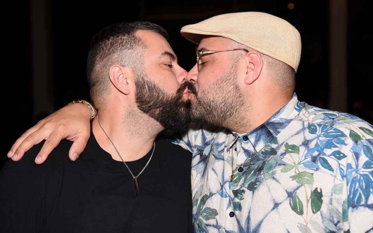 Tiago Abravanel e o marido, Fernando Poli