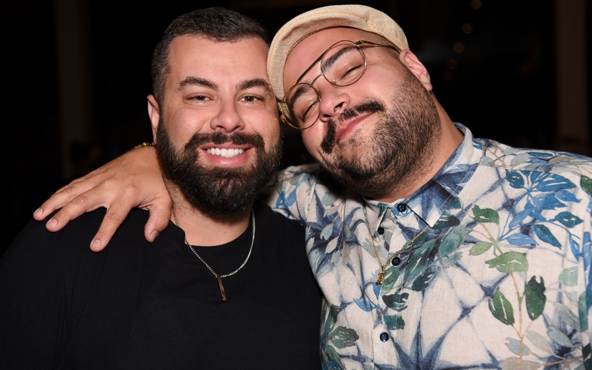 Tiago Abravanel e o marido, Fernando Poli