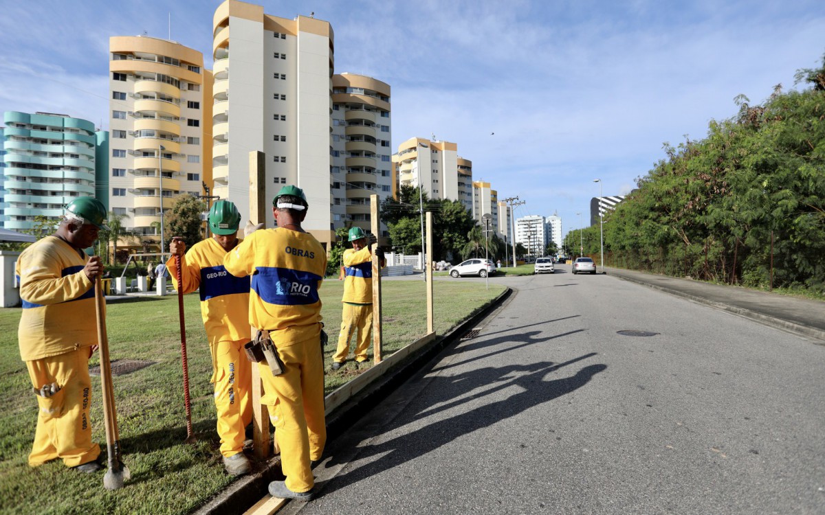 Obras de infraestrutura na Vila do Pan come&Atilde;&sect;aram nesta ter&Atilde;&sect;a-feira (5)