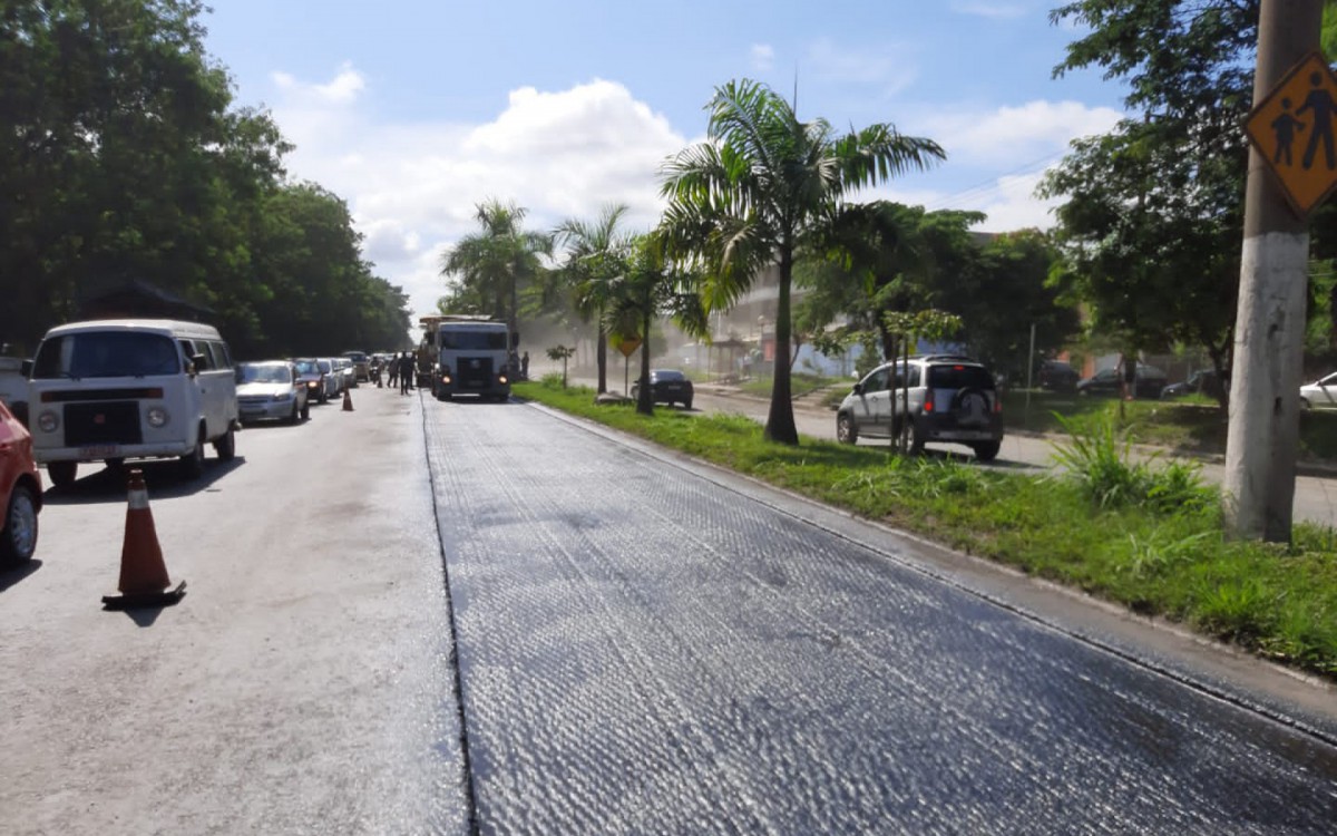 Ao todo serão mais 2,5 KMs recuperados em trechos da rodovia em VR - Divulgação
