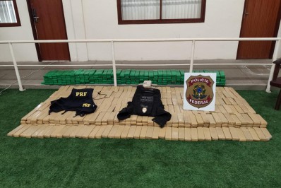 PF prende três suspeitos com meia tonelada de maconha em Macaé