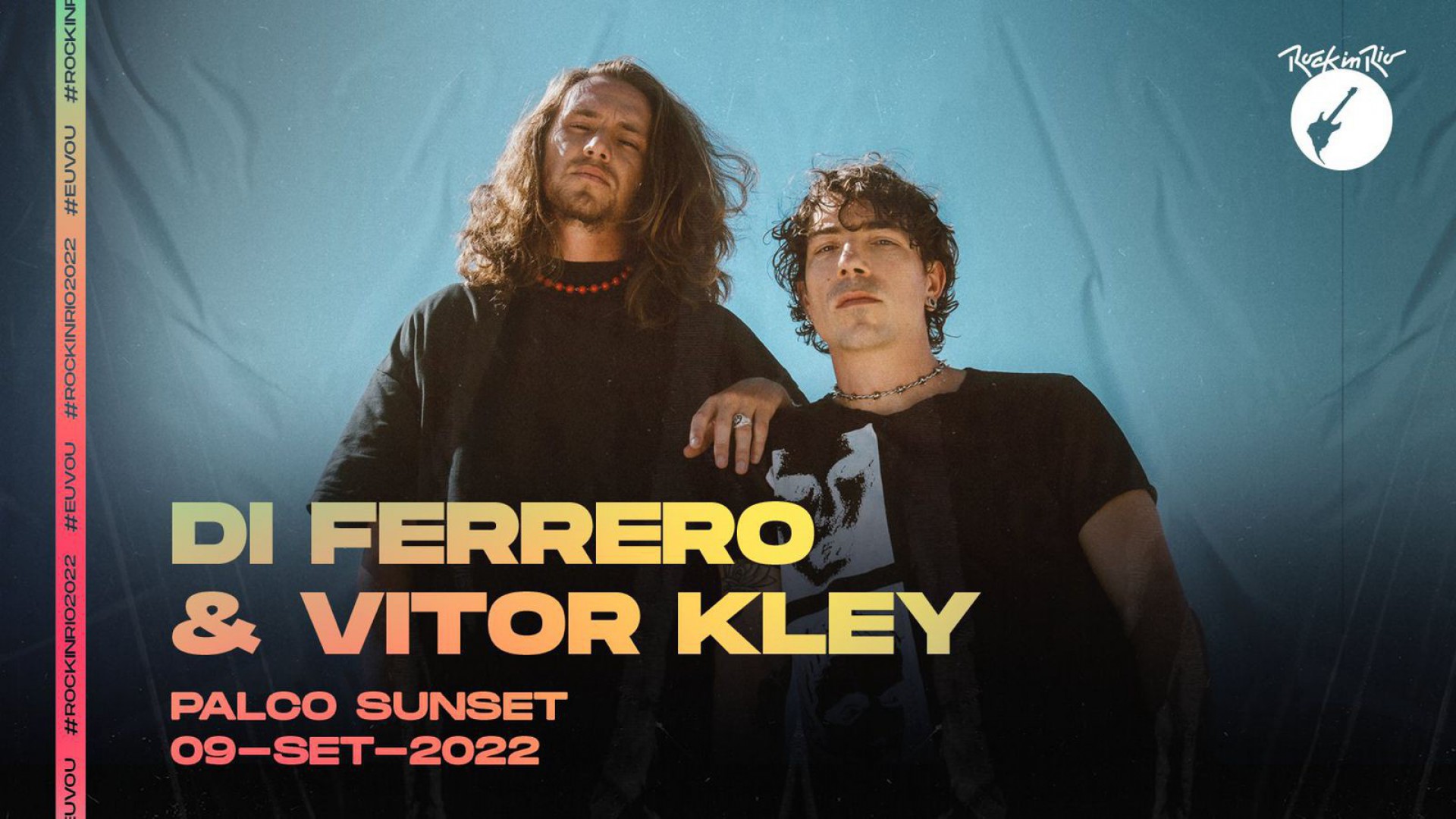 Di Ferrero e Vitor Kley se apresentam no dia 9 - Divulgação / Rock in Rio