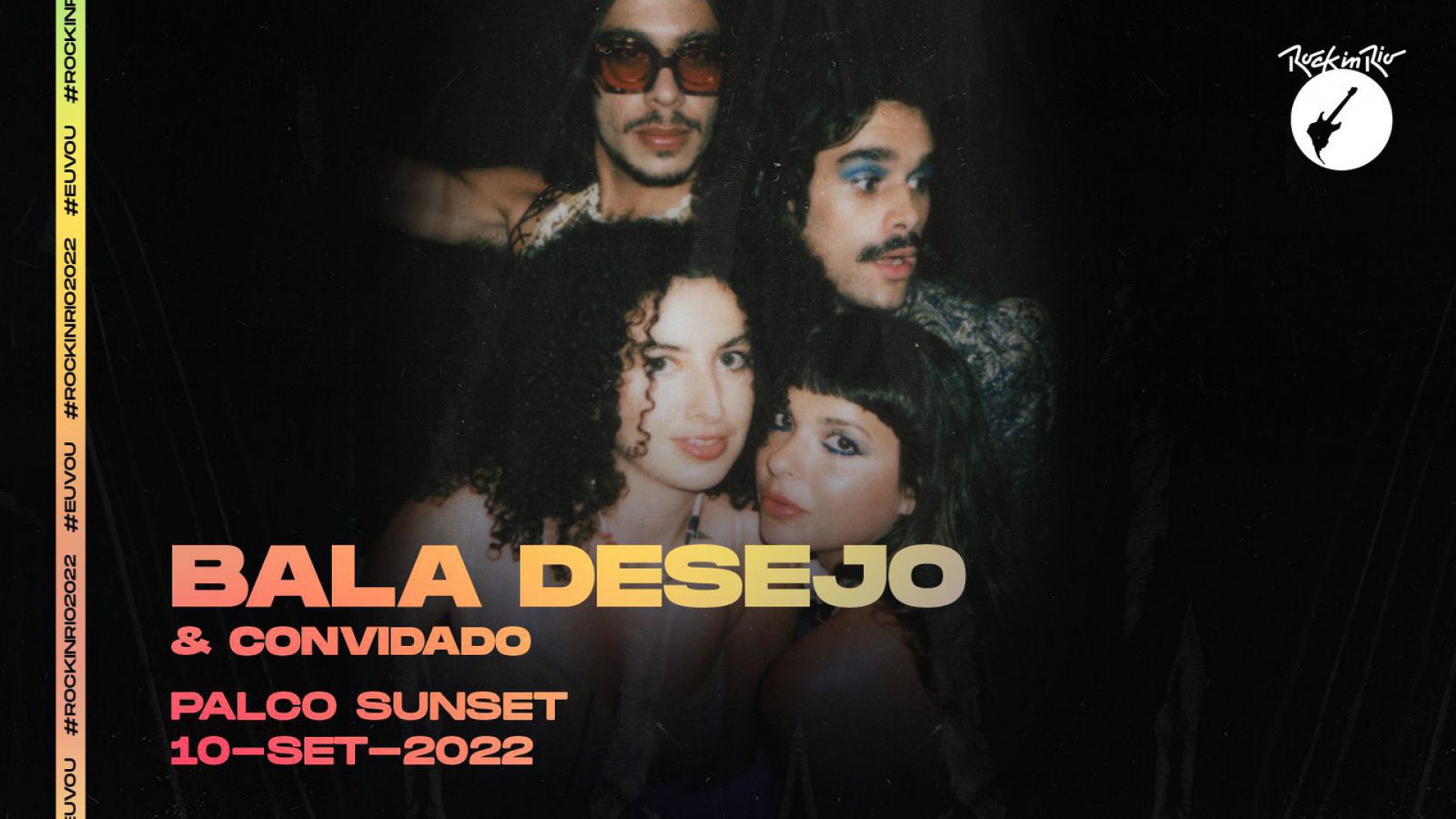 Grupo Bala Desejo se apresenta no dia 10 - Divulgação / Rock in Rio