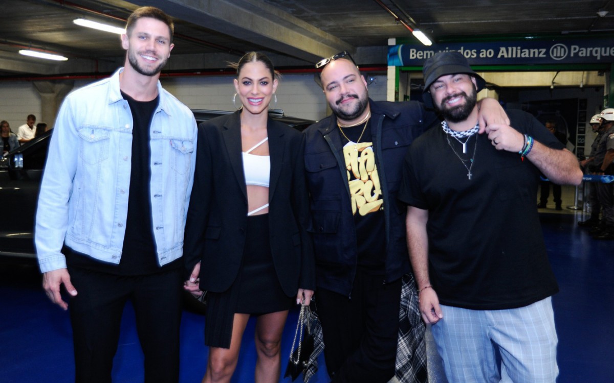 Jonas, Mari Gonzalez, Tiago Abravanel e Fernando Poli