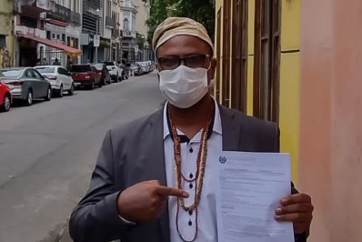 Babalorixá registra ato de intolerância em delegacia do Rio