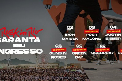 Ingressos para seis dias do Rock in Rio estão esgotados