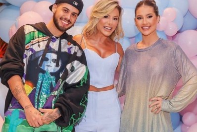 Poliana Rocha descarta conflito com o filho, Zé Felipe, por relação com a sogra