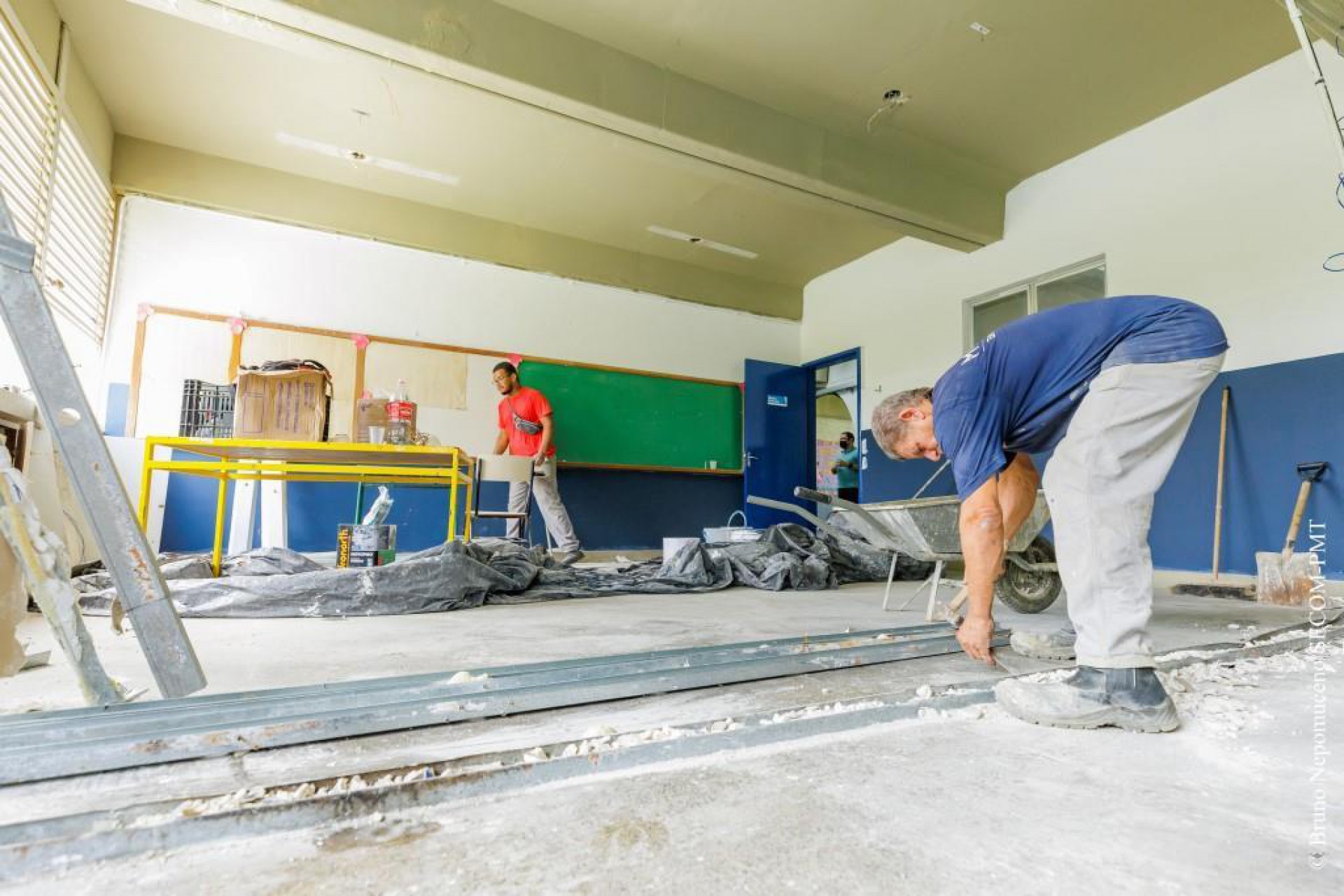 Obras já começaram na Faetec - Bruno Nepomuceno