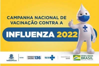 A Prefeitura Municipal de Teresópolis, irá expandir a vacinação contra a Influenza para idosos acima de 70 anos, a partir desta sexta-feira, 8 de abril