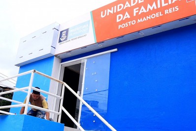 Nilópolis: Obras avançam na Escola Benigno Ribeiro, Posto de Saúde da Manoel Reis e Campo do AMEM