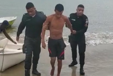 Traficante que tentou fugir de canoa é capturado pela Polícia em Rio das Ostras