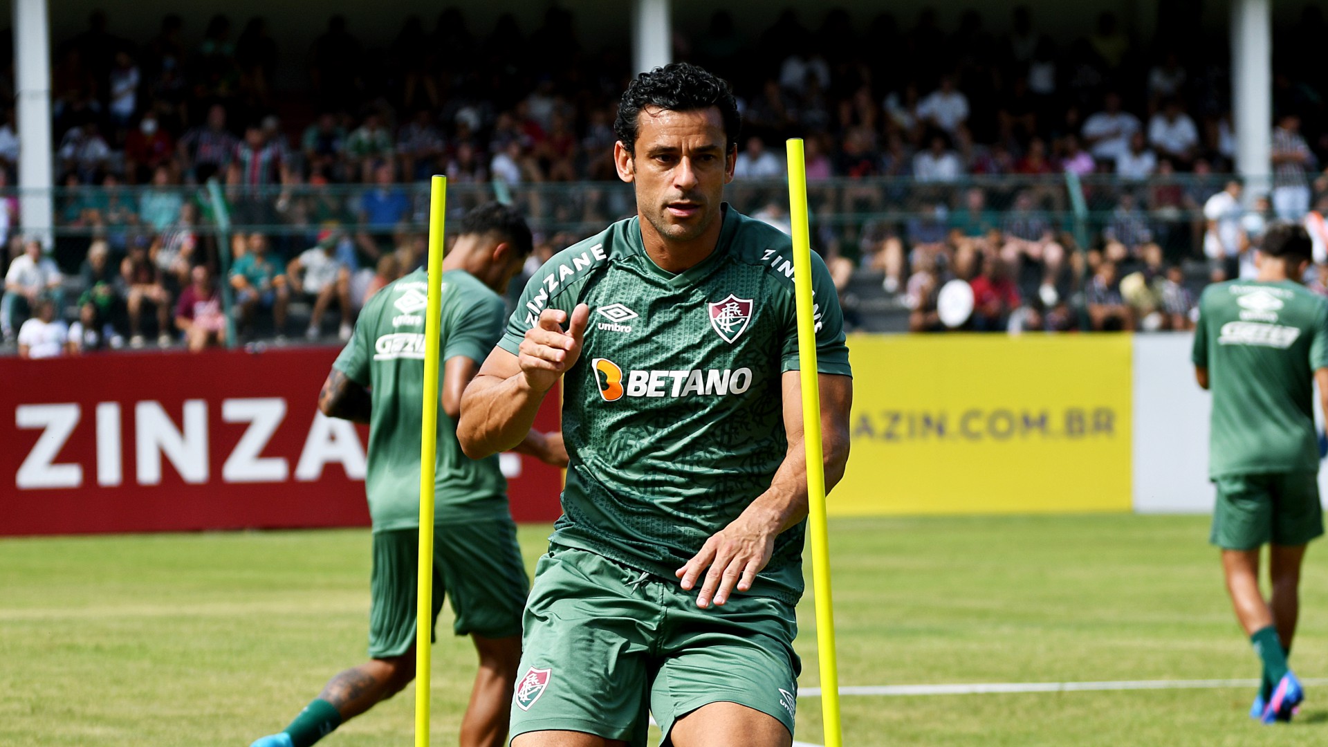 Fred em treino do Fluminense - Mailson Santana / Fluminense