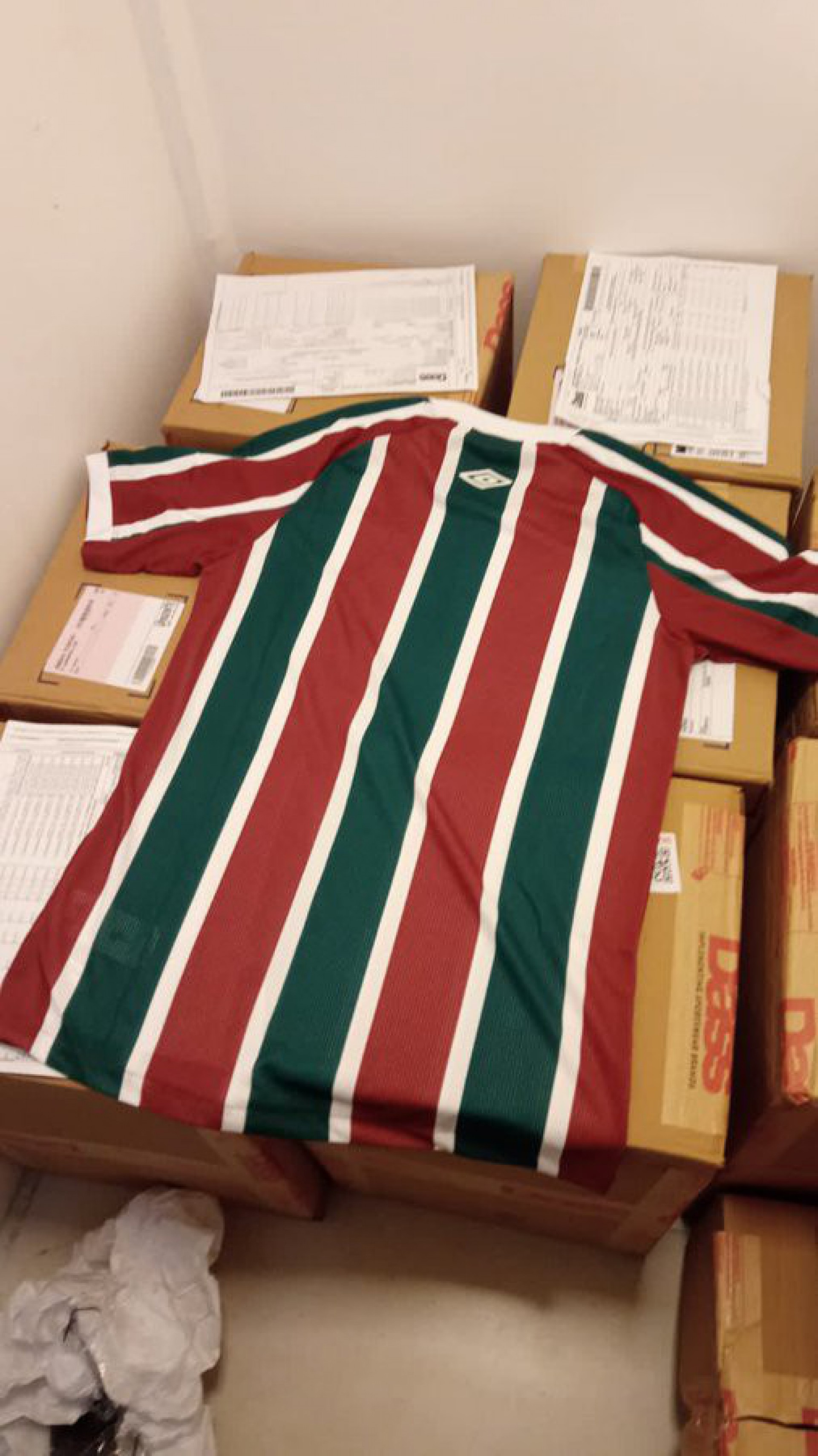 Nova camisa do Fluminense para 2022 - Reprodução