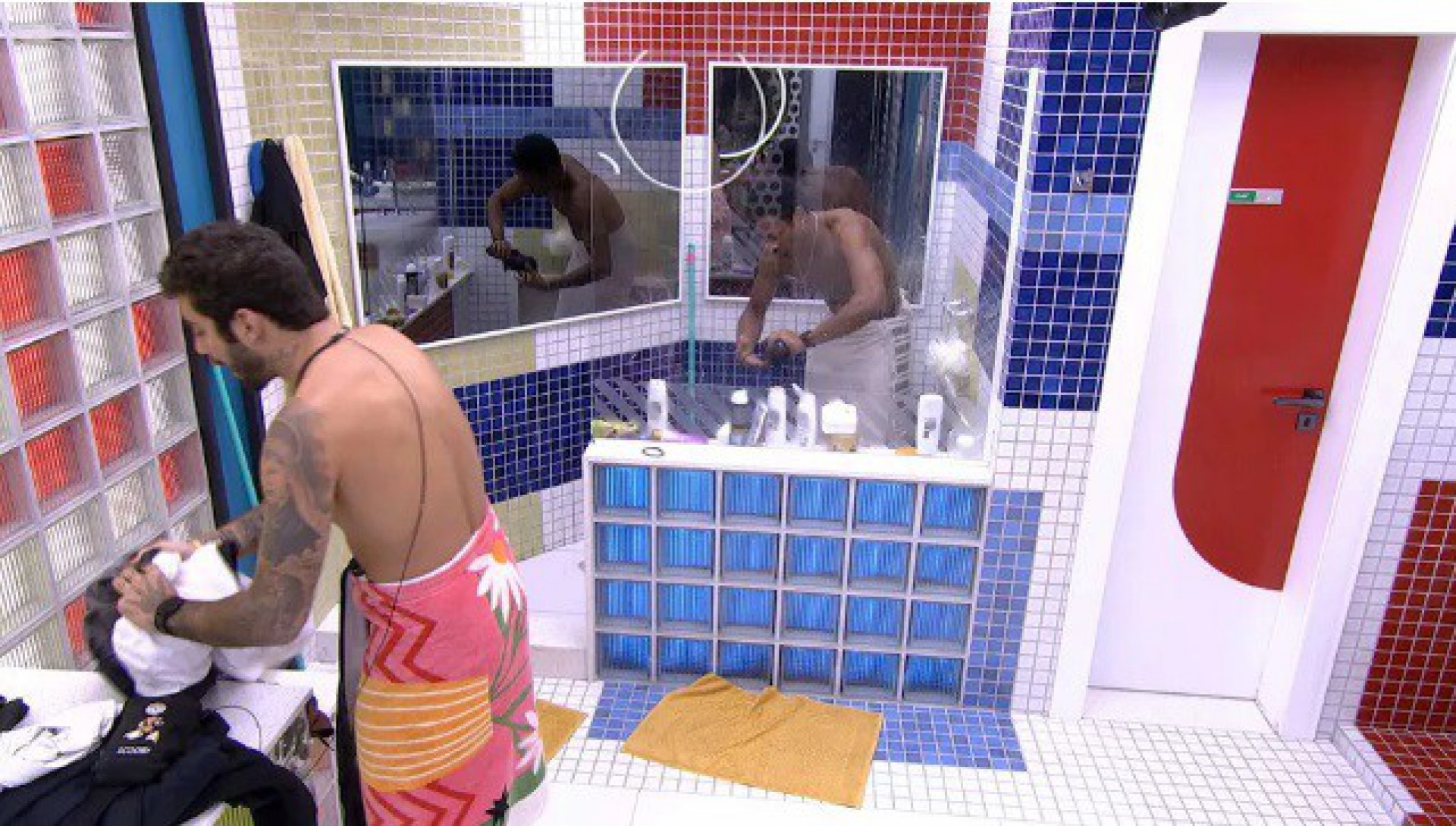 Paulo André e Pedro Scooby  - Reprodução/Gshow