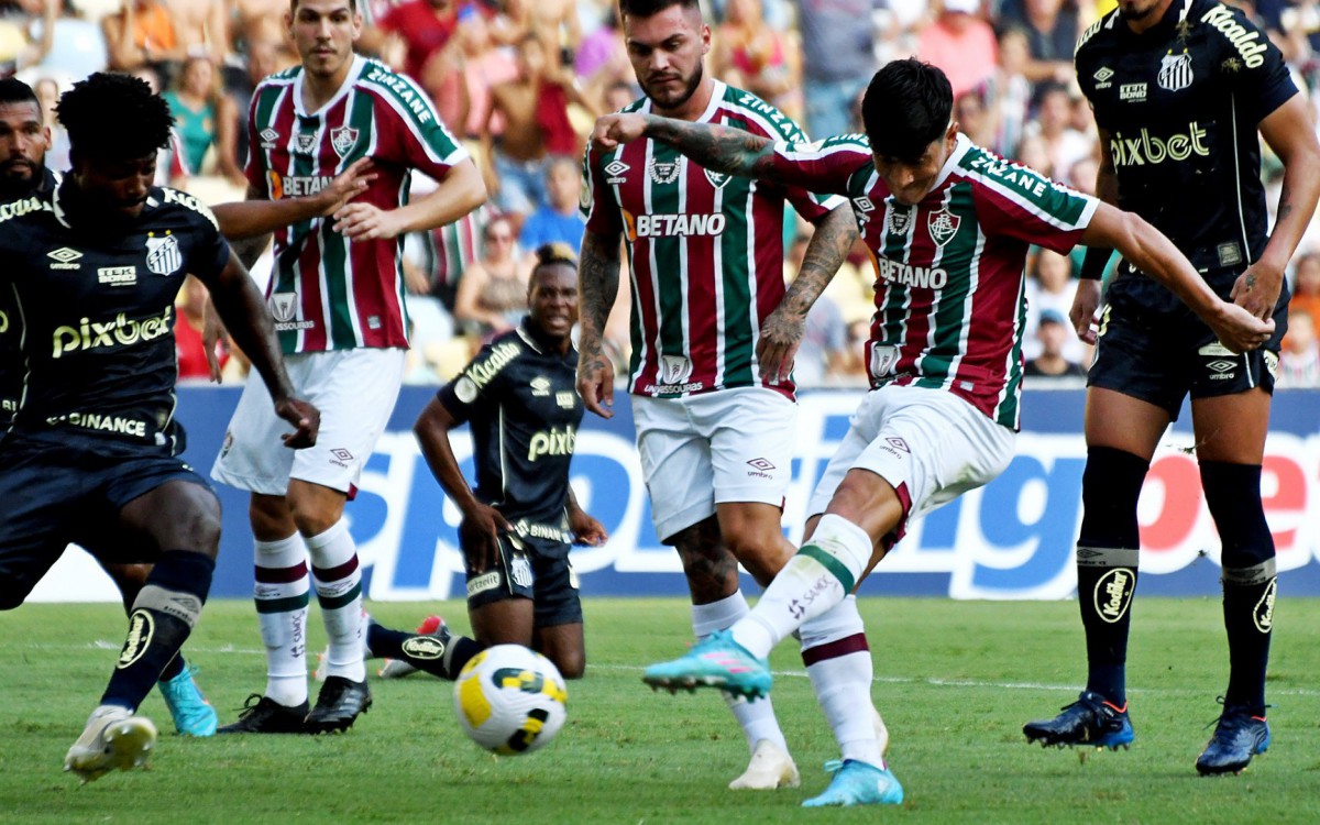 Fluminense x Santos - Maracanã - 1ª rodada do Campeonato Brasileiro - Mailson Santana/Fluminense