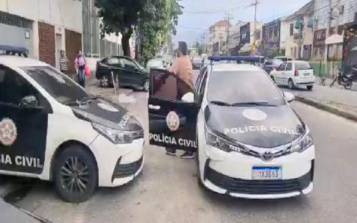 Preso miliciano acusado de extorquir prefeito do Sul Fluminense - Divulgação Policia Civil