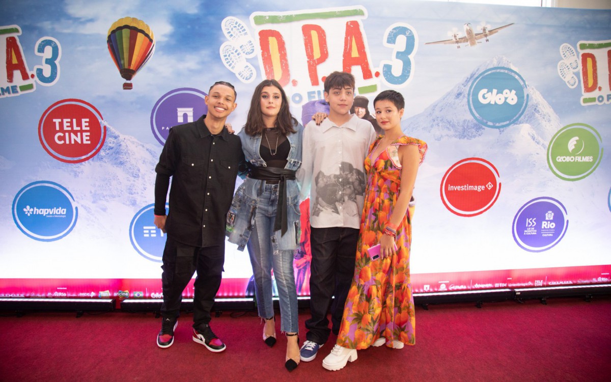 Famosos na estreia do filme 'D.P.A 3'
