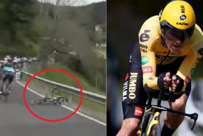 Ciclista holandês fratura vértebras após queda em prova e fica em estado grave