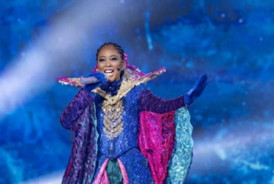 É ela! Negra Li é a 11ª desmascarada no 'The Masked Singer Brasil'