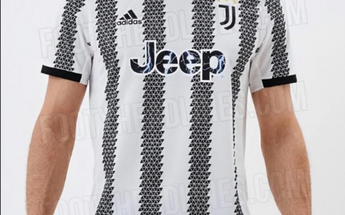 Detalhes da camisa da Juventus para a temporada 2022/23