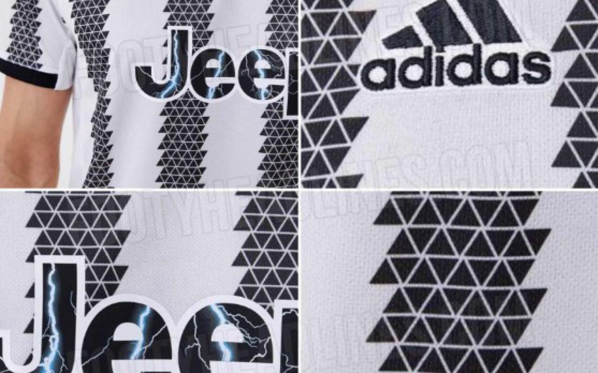 Detalhes da camisa da Juventus para a temporada 2022/23