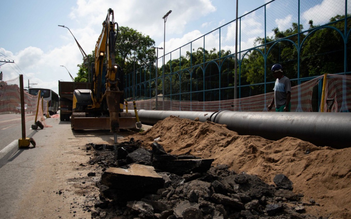 Obra vai beneficiar aproximadamente 130 mil pessoas em VR - Cris Oliveira 