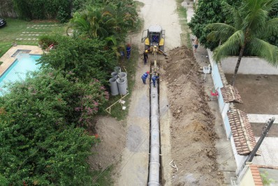 Prefeitura dá início às obras de drenagem e pavimentação 