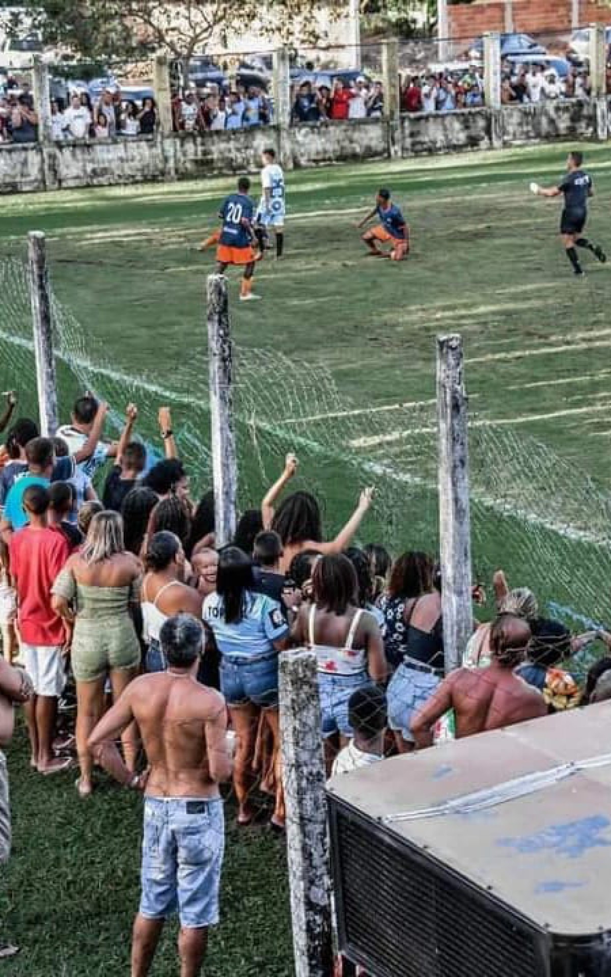 O p&uacute;blico foi levar a energia positiva para os jogadores