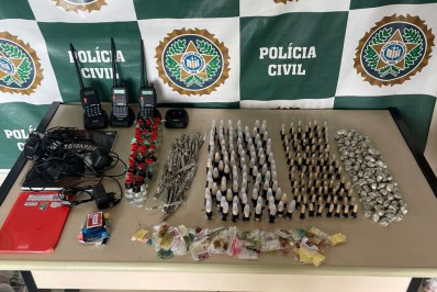 Polícia Civil prende suspeito de tráfico em Angra