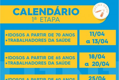 Influenza: idosos a partir de 70 anos já podem ser vacinados em Macaé