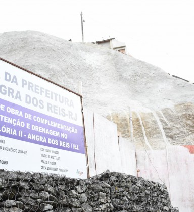 No Morro da Gl&oacute;ria 2, a constru&ccedil;&atilde;o da obra de conten&ccedil;&atilde;o e drenagem levou mais seguran&ccedil;a aos moradores - Foto: Wagner Gusm&atilde;o