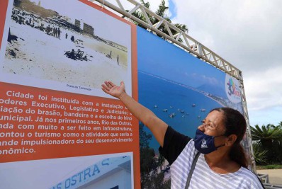Exposição conta os 30 anos de história de Rio das Ostras