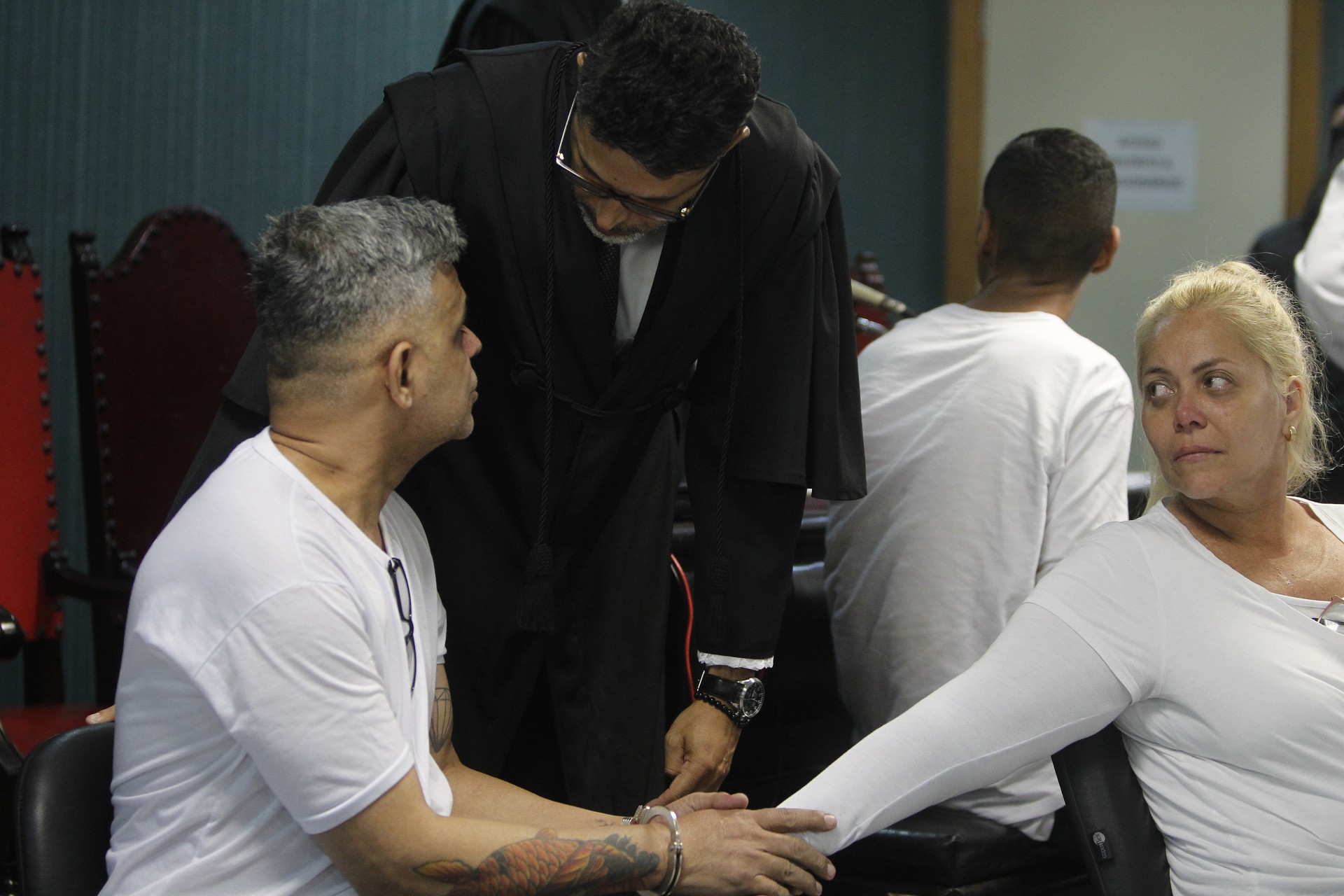 Ex-PM Marcos Siqueira Costa e a esposa Andrea Santos foram condenados por uso de documento falso e associa&ccedil;&atilde;o criminosa por participarem da elabora&ccedil;&atilde;o de uma carta forjada na pris&atilde;o que inocentava Flordelis - Reginaldo Pimenta / Agencia O Dia