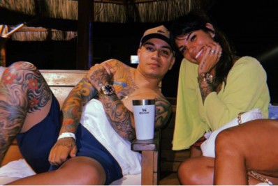 Influenciadora presa em hotel de luxo no sul da Bahia faz postagem sobre a morte do namorado