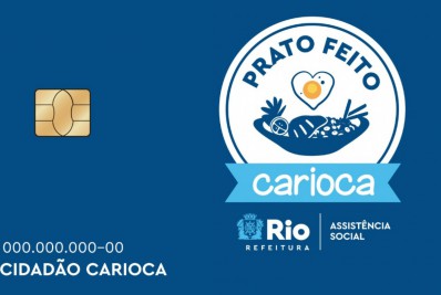 Prefeitura do Rio abre inscrições para o cartão Prato Feito Carioca