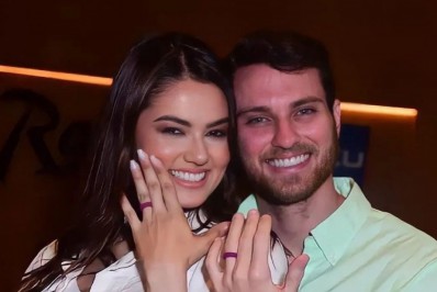 Lucas e Eslovênia trocam alianças em reencontro pós-BBB