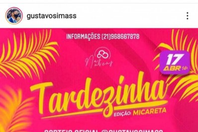 Postagem com sorteio para micareta irrita vereadores de Teresópolis