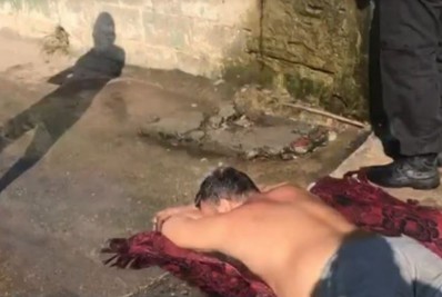 Criminoso acusado de assassinato desmaia ao ser preso em Manguinhos