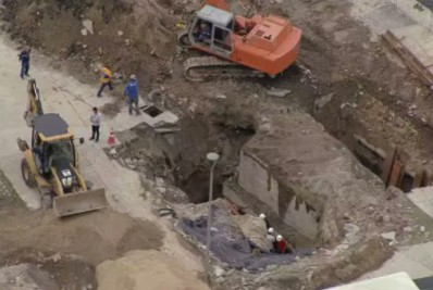 Nova cratera é aberta no Boulevard Olímpico