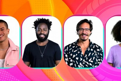 Arthur Aguiar, Douglas Silva, Eliezer e Jessilane formam o 15º paredão do 'BBB 22'